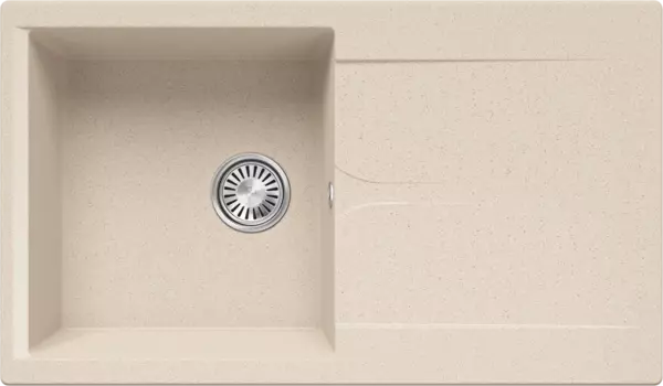 Мойка кухонная Polygran Gals 860, кремовая 855076