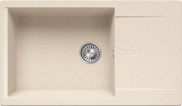 Мойка кухонная Polygran Gals 862, кремовая 855083