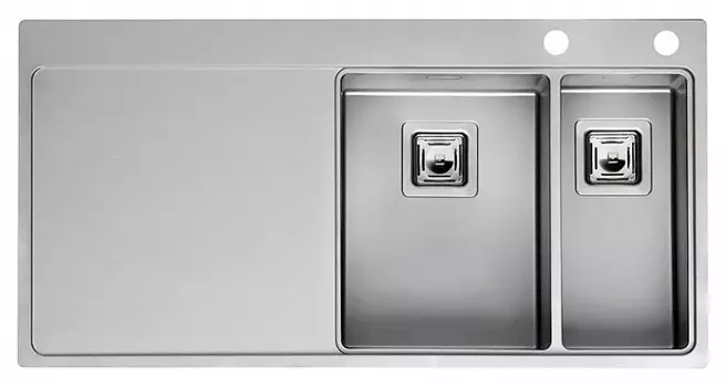 Мойка кухонная Reginox Nevada 30x18 LUX OKG right L сталь