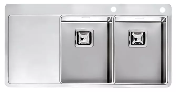 Мойка кухонная Reginox Nevada 30x30 LUX OKG right L сталь