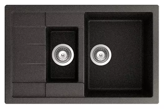 Мойка кухонная Schock Aster 60D оникс 700759