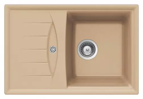 Мойка кухонная Schock Genius 45D Small (D-100S) лунный камень 700258
