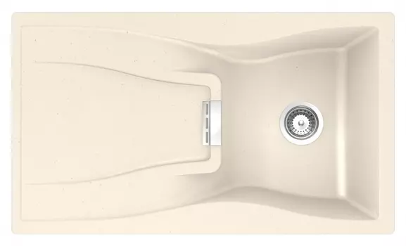 Мойка кухонная Schock Waterfall 45D (D-100) магнолия 700848