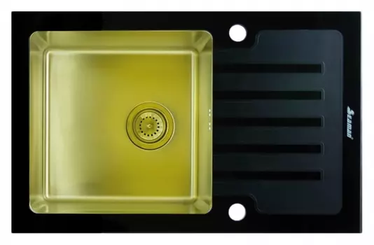 Мойка кухонная Seaman Eco Glass SMG-780B Gold SMG-780B-Gold.B