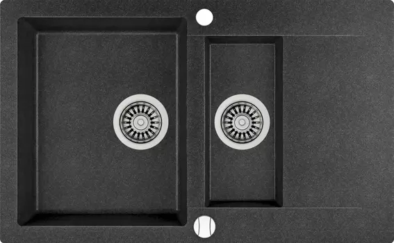 Мойка кухонная TEKA Clivo 60 B-TQ черный металлик 40148020