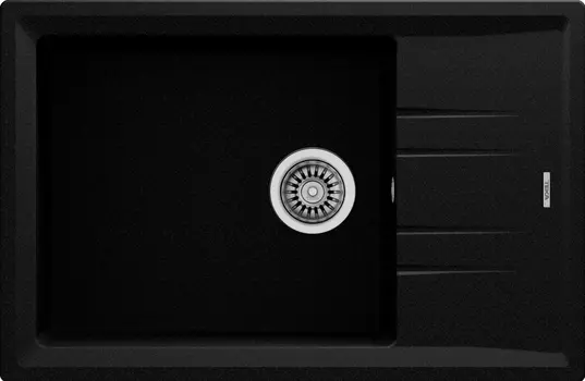 Мойка кухонная TEKA Stone 60 S-TG 1B 1D черный металлик 115330031