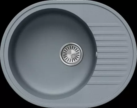 Мойка кухонная Tolero Classic R-122 грей 856004