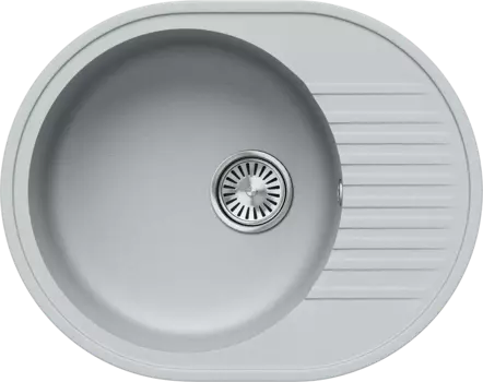 Мойка кухонная Tolero Classic R-122, платина 855991