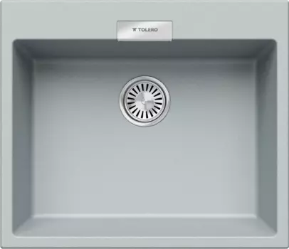 Мойка кухонная Tolero Loft TL-580 платина 856202