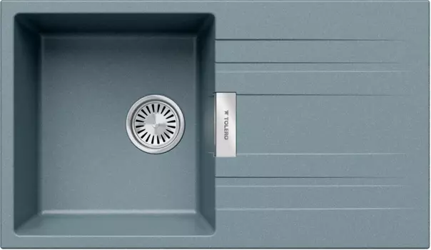 Мойка кухонная Tolero Loft TL-750, грей 856271