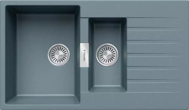 Мойка кухонная Tolero Loft TL-860 грей 856332
