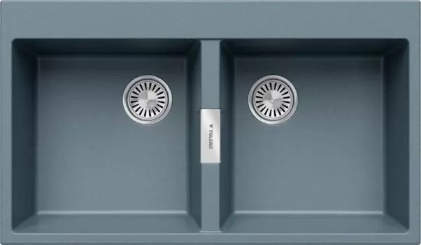 Мойка кухонная Tolero Loft TL-862 грей 856363