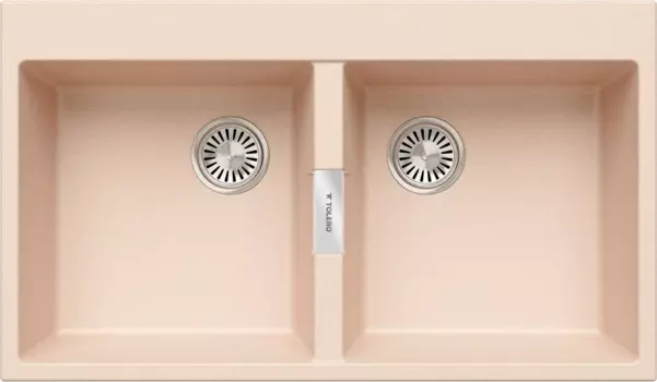 Мойка кухонная Tolero Loft TL-862 саванна 856370