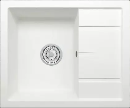 Мойка кухонная Tolero R-107 белая R107/923