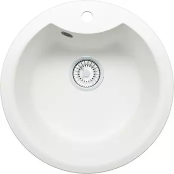 Мойка кухонная Tolero R-108E белая R108E/923