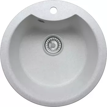 Мойка кухонная Tolero R-108E cерый металлик R108E/001