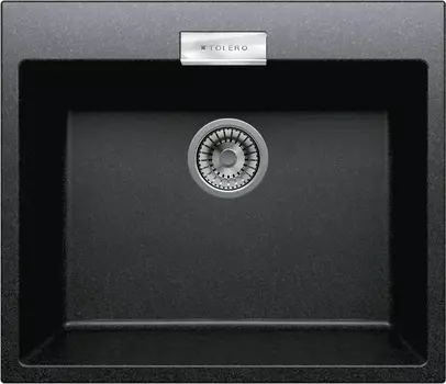 Мойка кухонная Tolero TL-580 черная