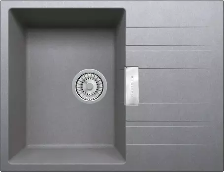 Мойка кухонная Tolero TL-650 серая