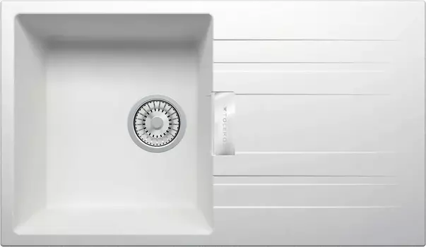 Мойка кухонная Tolero TL-750 белая