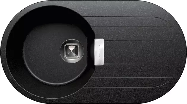 Мойка кухонная Tolero TL-780 черная