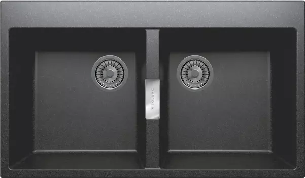 Мойка кухонная Tolero TL-862 черная