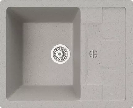 Мойка кухонная TopZero Scarlett 615.500-47 Smoke