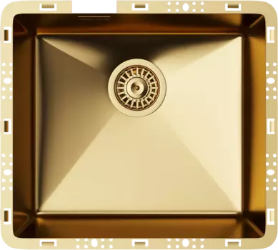 Мойка кухонная TopZero TZ RS 451 золотая TZ RS451 GOLD