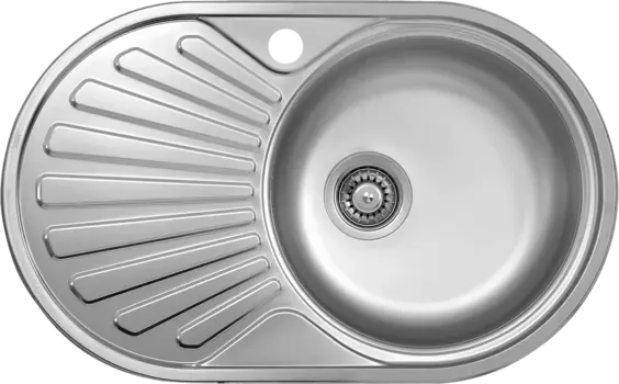 Мойка кухонная Ukinox Фаворит FAP770.480 -GT8K 1R
