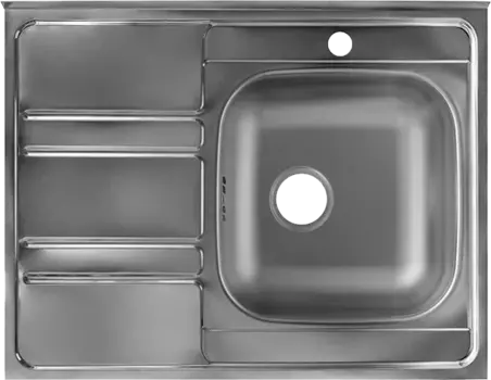 Мойка кухонная Ukinox Иннова IND800.600 -GT6C 0R-