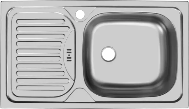 Мойка кухонная Ukinox Классика CLM760.435 -GW6K 1R