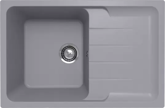 Мойка кухонная Ulgran Quartz Gerda 780 бетон Gerda 780-05