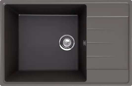 Мойка кухонная Ulgran Quartz Prima 760 асфальт Prima 760-09
