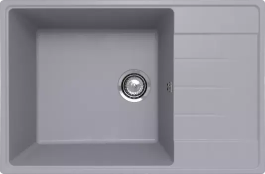 Мойка кухонная Ulgran Quartz Prima 760 бетон Prima 760-05