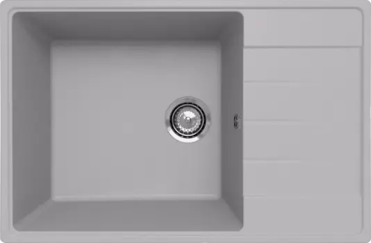 Мойка кухонная Ulgran Quartz Prima 760 платина Prima 760-04