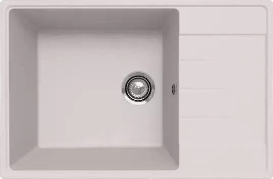 Мойка кухонная Ulgran Quartz Prima 760 жасмин Prima 760-01