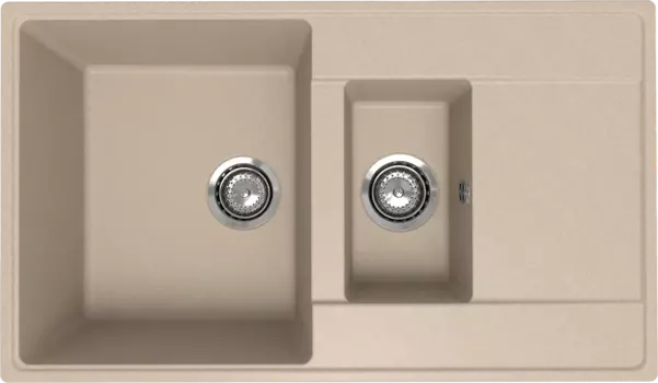 Мойка кухонная Ulgran Quartz Prima 860 десерт Prima 860 1,5 K-03