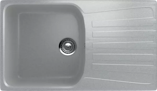 Мойка кухонная Ulgran U-203-310 серая