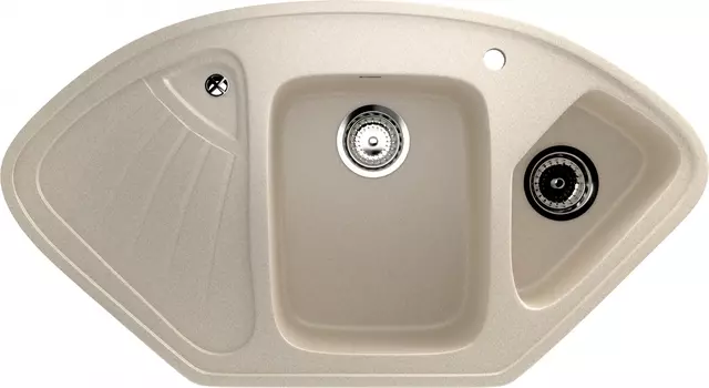 Мойка кухонная Ulgran U-501-328 бежевая