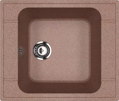 Мойка кухонная Ulgran U-604 -307 терракот U-604-307