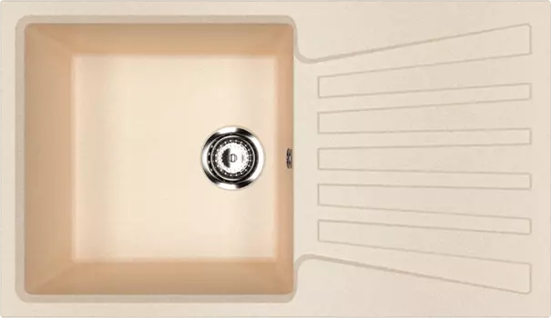 Мойка кухонная Ulgran U-703 -328 бежевая U-703-328