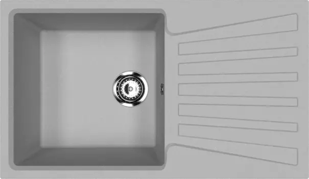 Мойка кухонная Ulgran U-703 -342 графит U-703-342