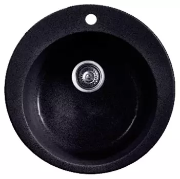 Мойка кухонная Whinstone Арго 1B черный A-04