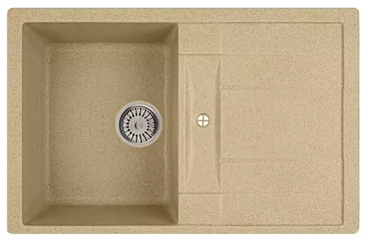 Мойка кухонная Whinstone Коралл 1B 1D сафари B-18