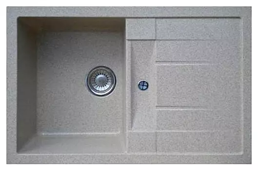 Мойка кухонная Whinstone Коралл 1B 1D серый B-18