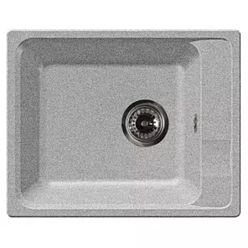 Мойка кухонная Whinstone Мунго 650 серый РИВА B10