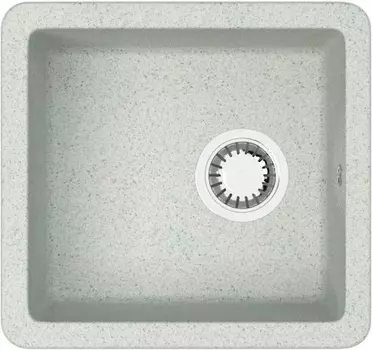 Мойка кухонная ZETT lab. Модель 27 светло-серая T027Q010