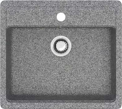 Мойка кухонная ZETT lab. T009Q008 темно-серая