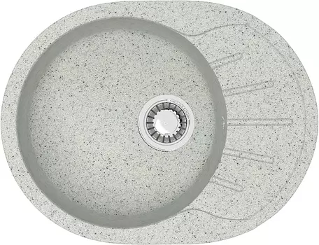 Мойка кухонная ZETT lab. T010Q010 светло-серая