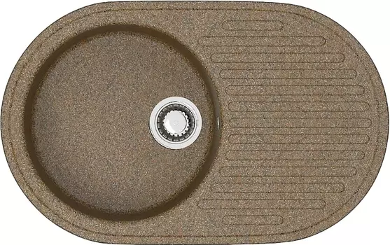 Мойка кухонная ZETT lab. T011Q009 терракот