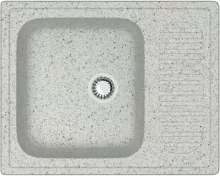 Мойка кухонная ZETT lab. T015Q010 светло-серая